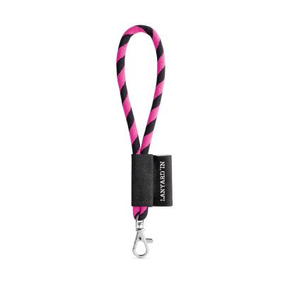 SET Lanyard TUBE Short (Ø 7 mm) com mosquetão de gatilho 9 mm